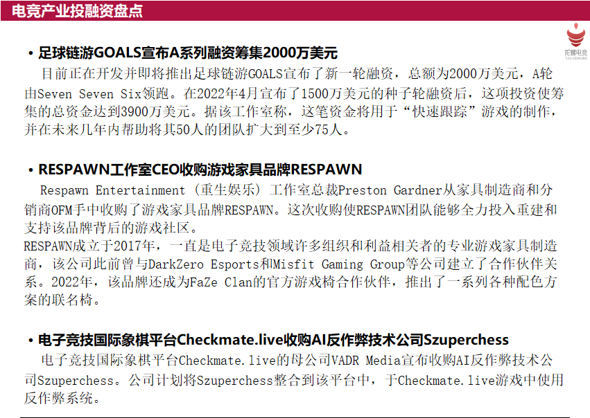 电竞足球代理_陀螺电竞周报丨杭州亚运会电竞项目国家集训队选拔标准公布；英雄联盟S13全球总决赛将在韩国举办