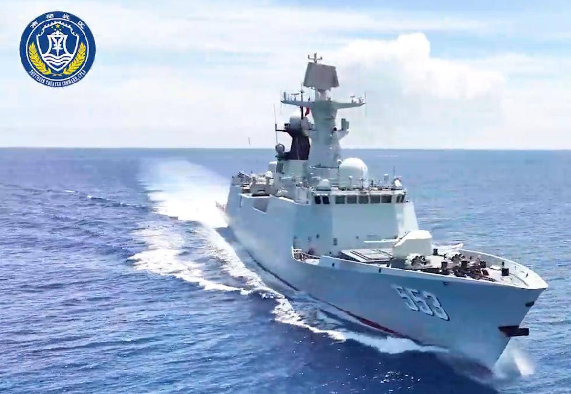 做足球外围代理
_解放军动真格！3万吨战舰出击黄岩岛做足球外围代理
，054A调转舰炮，随时能开火